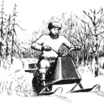 Snowkart for sports and recreation