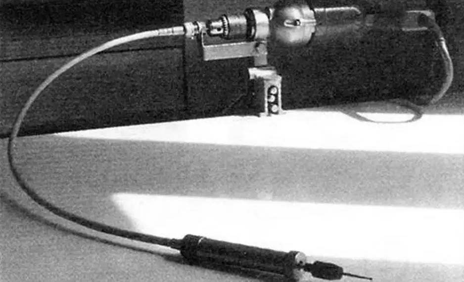 DIY Flexible Rotary Drill: universal tool