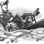 Pedal surfer
