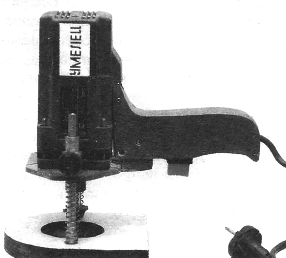 Tabletop handheld electric milling machine