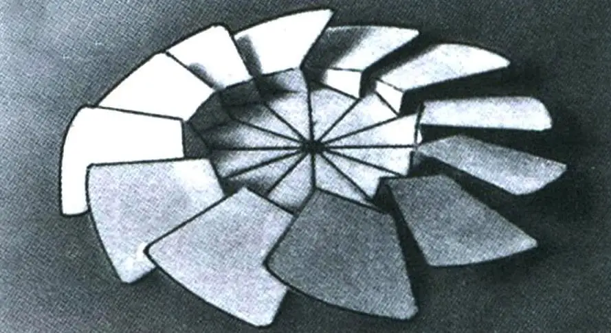 Wind-powered fan for outhouse and cellar without electricity