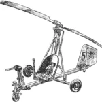 “Shmel” glider-gyroplane