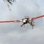 Tricopter with a video camera