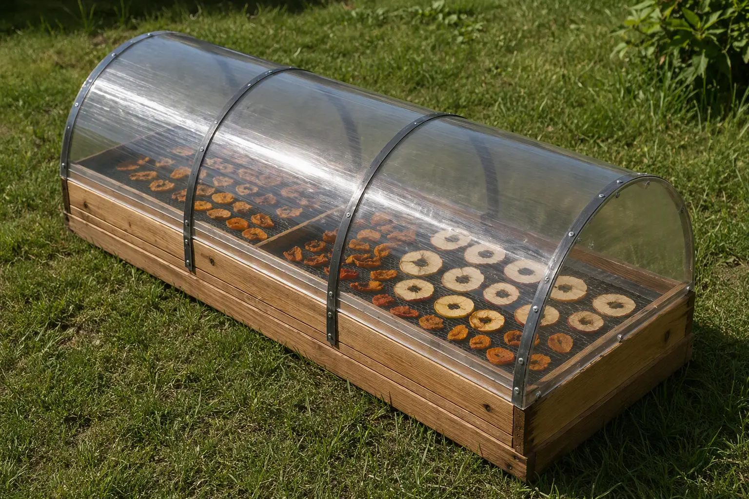 Solar fruit dryer: design and operating principle