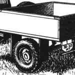 With a trailer on a Niva