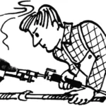 Gas soldering iron