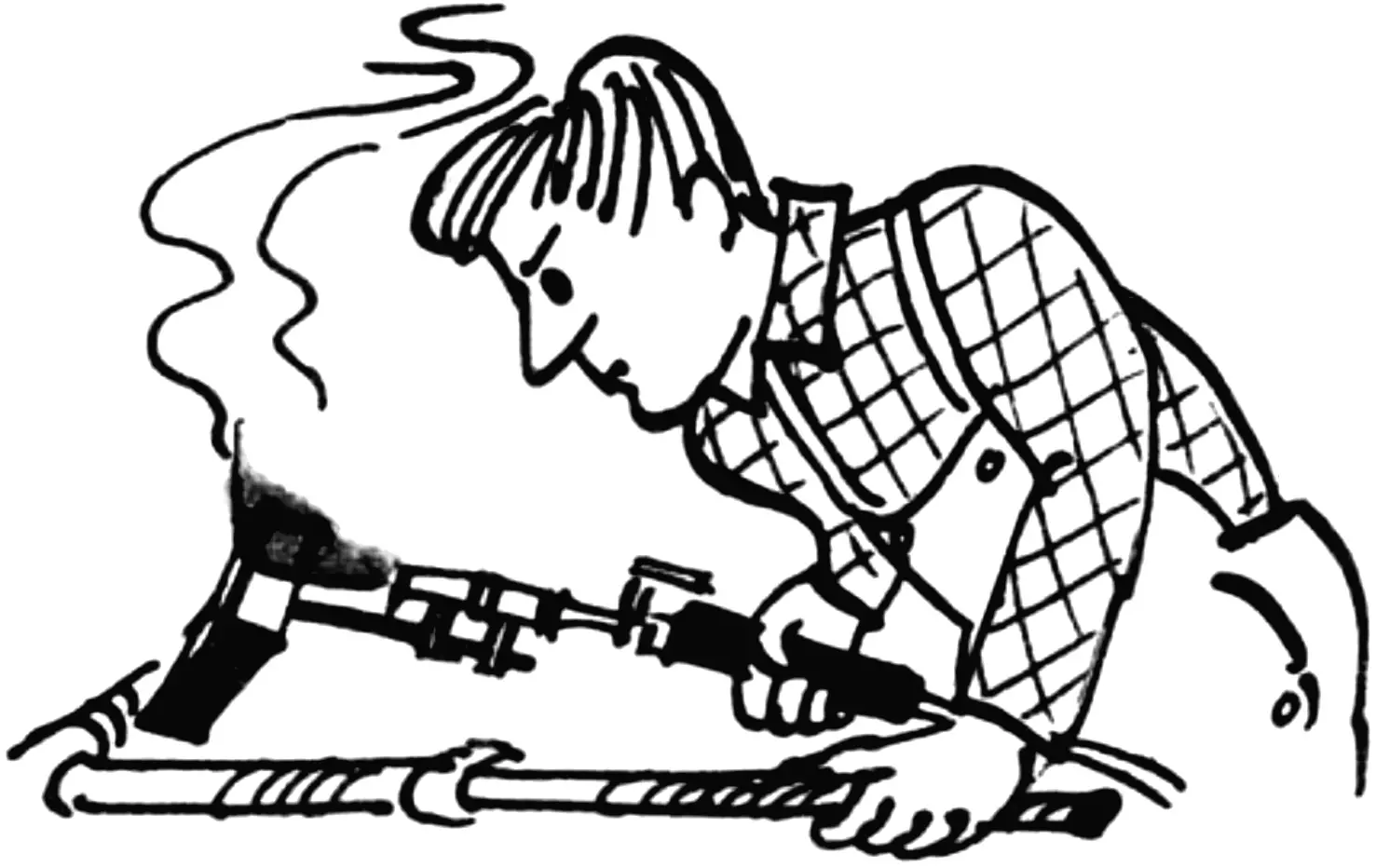 DIY gas soldering iron for auto enthusiasts