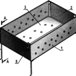 Folding barbecue grill