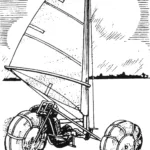 Wheels under sail