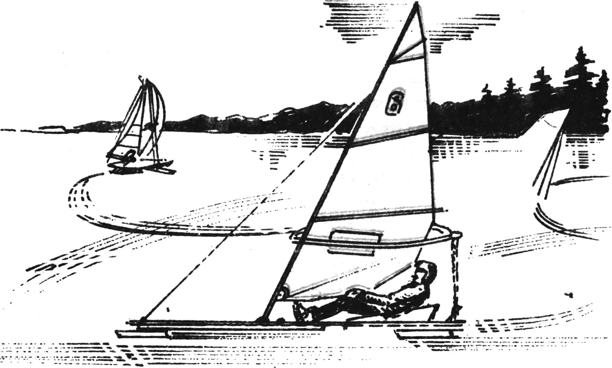 Collapsible 6 m² ice boat: build guide and safety