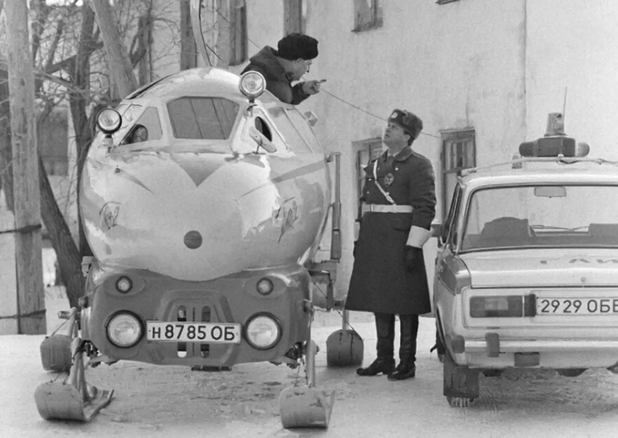 The GMV-2 all-terrain vehicle with a body from... an Il-28U trainer bomber