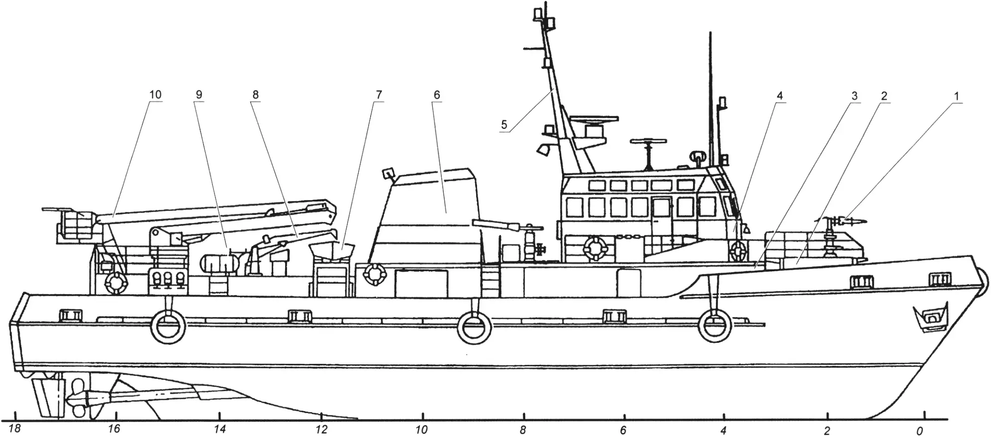 DIY 1:33 scale fire-rescue boat model build guide