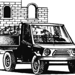 Mini construction truck