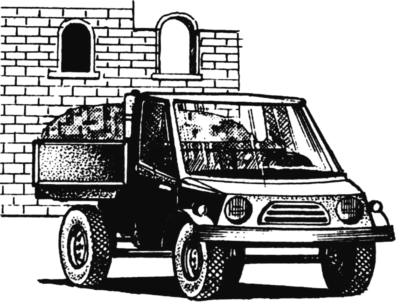 Light motor truck “Kompakt-200”: build and specs