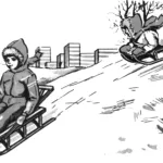 Ah, Sleds — They Ride Themselves…
