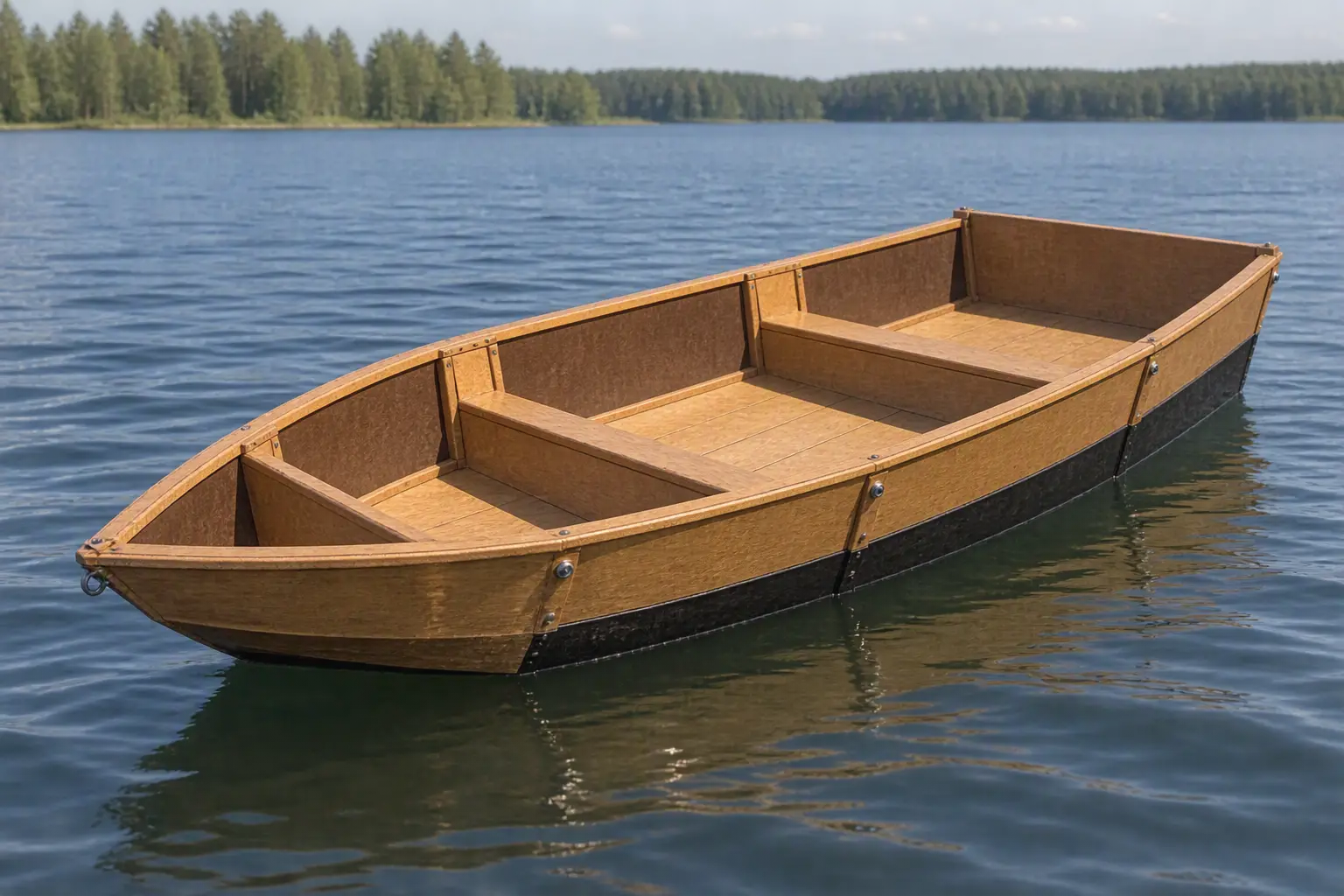 Crab foldable boat: DIY build and assembly