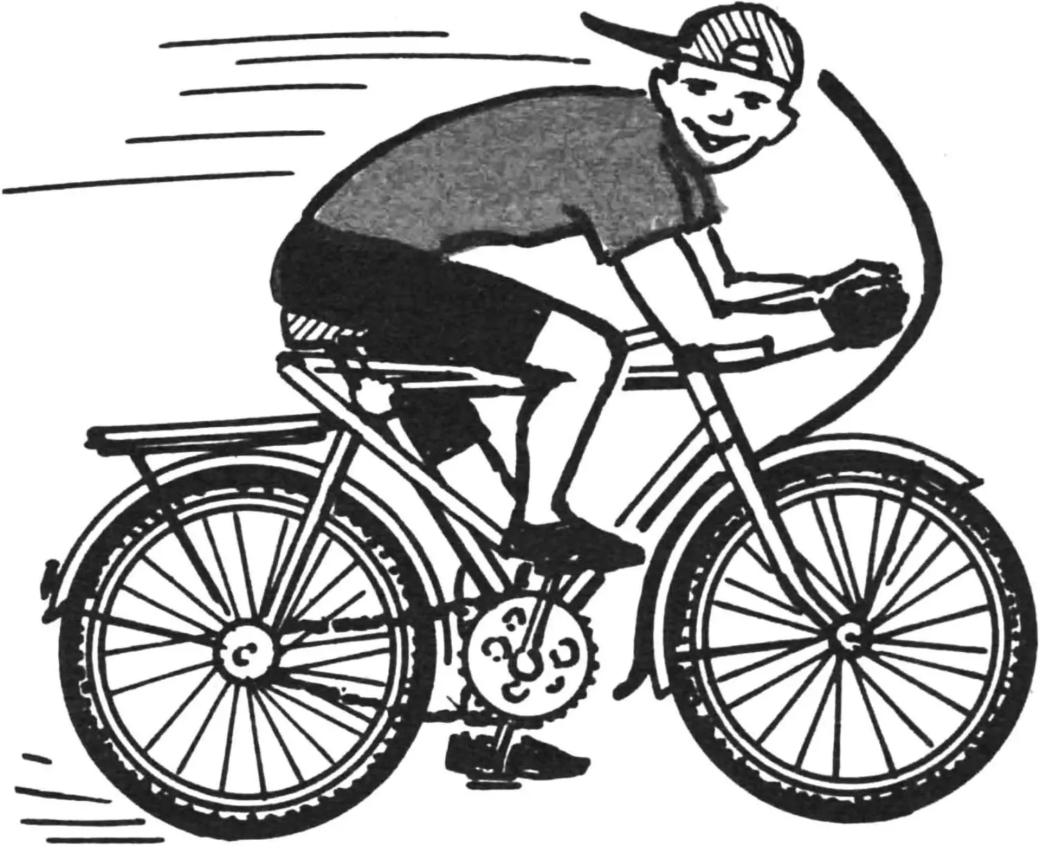 Bicycle DIY: hand drive, shield and 3 speeds