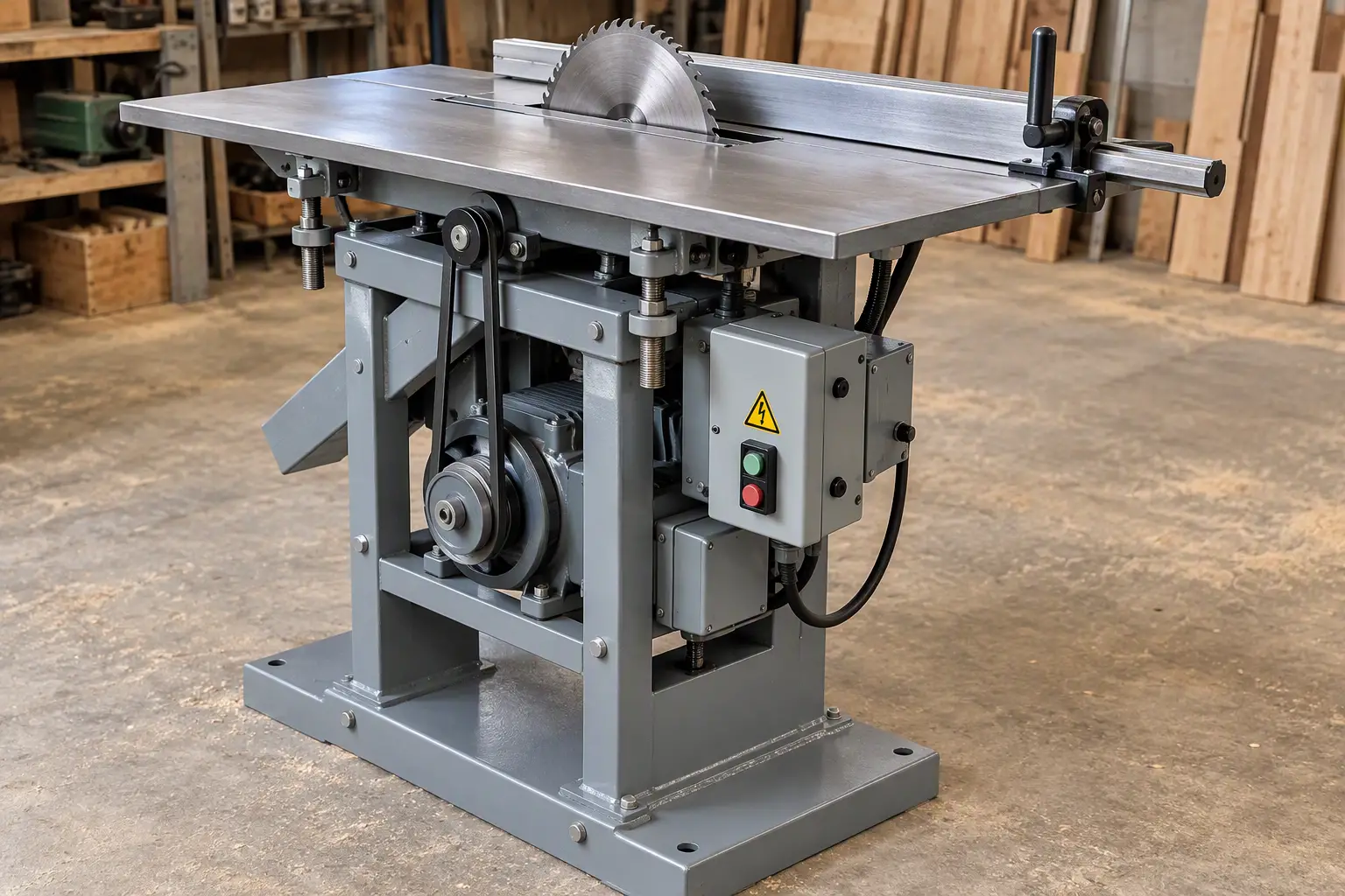 DIY universal woodworking machine: build guide
