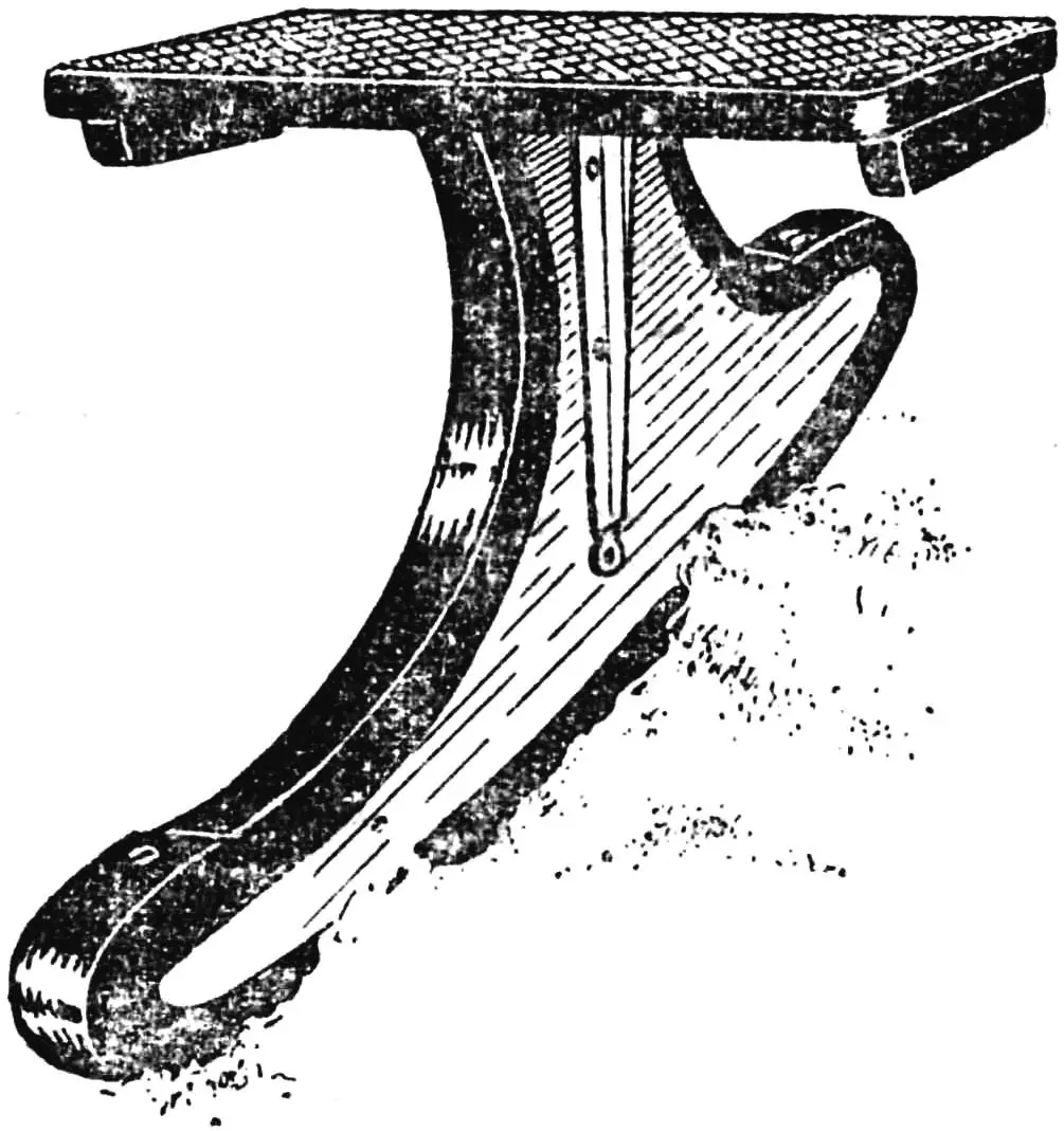 DIY single-runner sleds: drawings and assembly